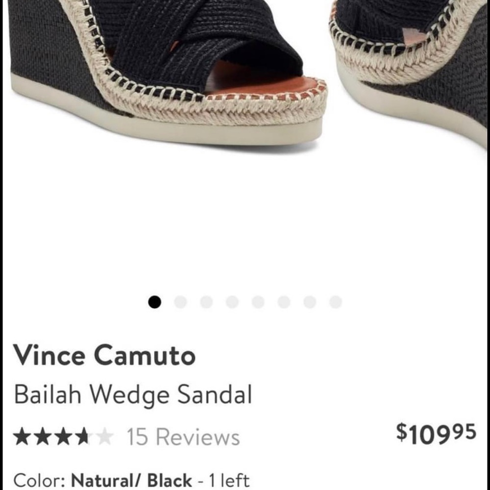 Vince Camuto size 7 only worn once.